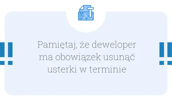 Rękojmia dewelopera ile trwa – zmiany w czasie i co obejmuje